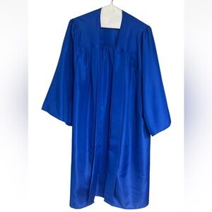 Jostens Graduation Gown Royal Blue BDG Collection Fits Height 5’ 01” - 5’ 03”